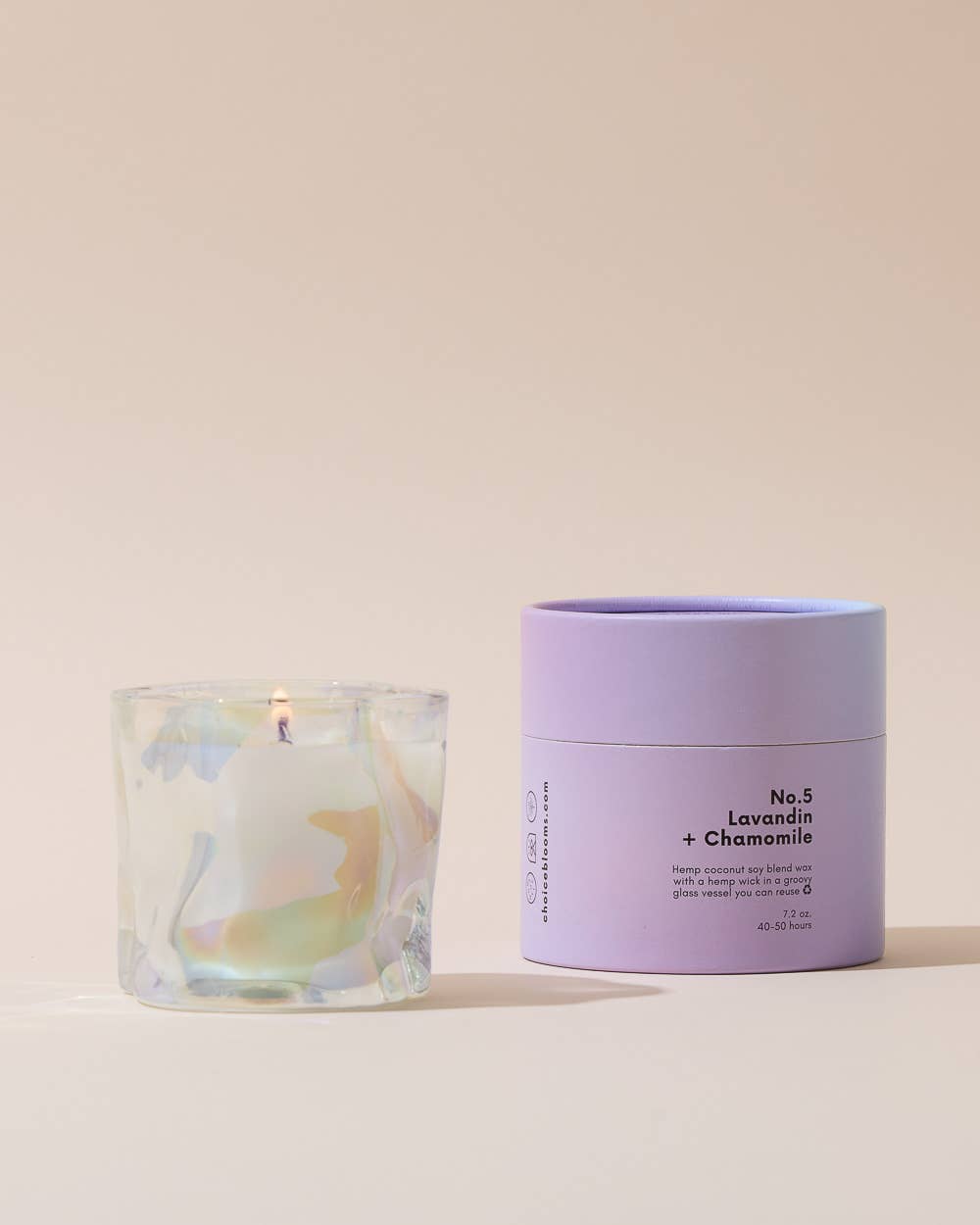 No. 5: Lavandin + Chamomile Candle
