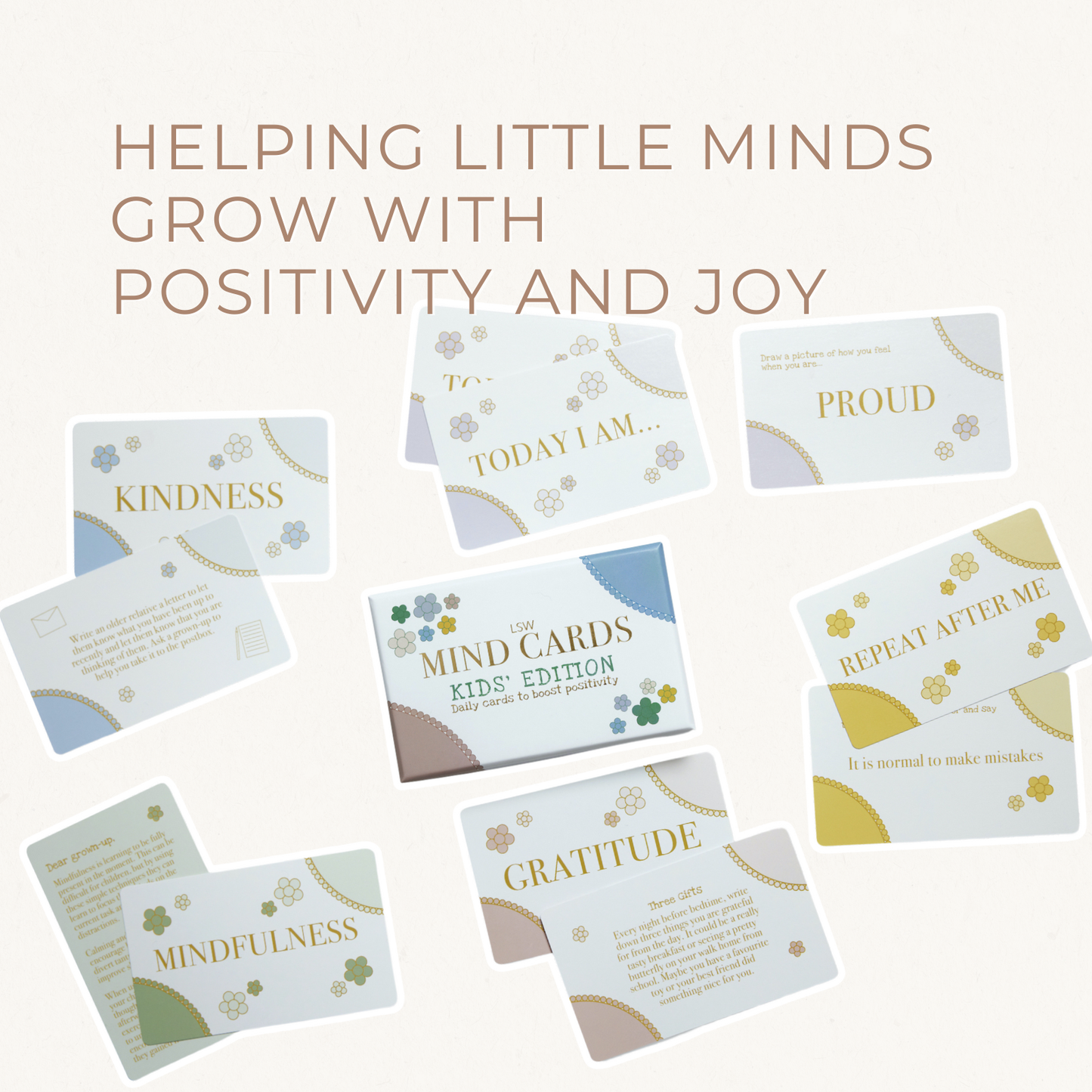 Mind Cards: Kids Edition ~ Mindfulness Cards for Kids