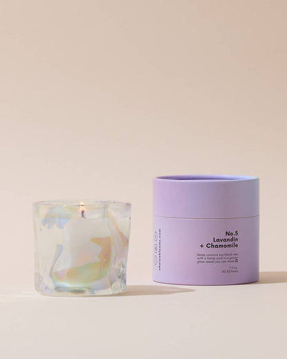 No. 5: Lavandin + Chamomile Candle