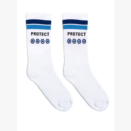 Protect ~ Evil Eye Crew Socks