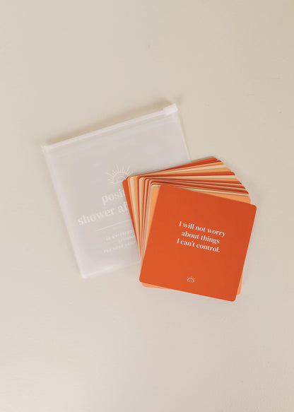 Shower Affirmation™ Cards - Positivity