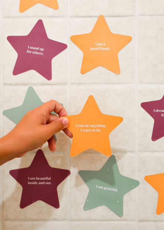 Shower Affirmation™ Cards - Kids